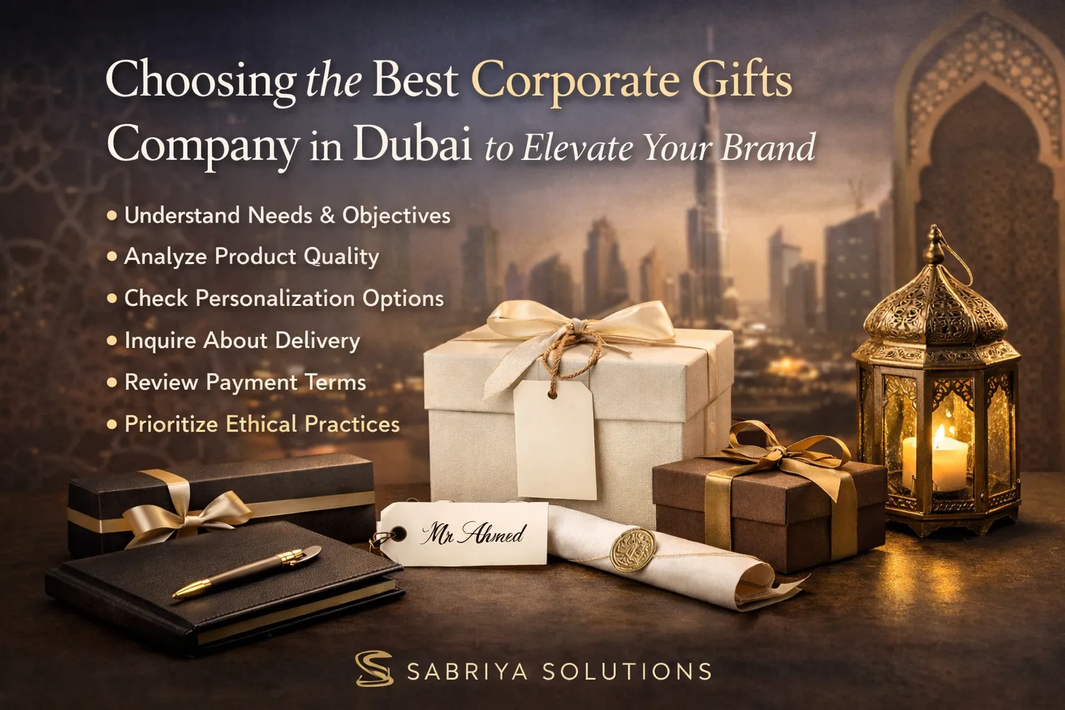 How To Find the Best Corporate Gifts Company in Dubai
