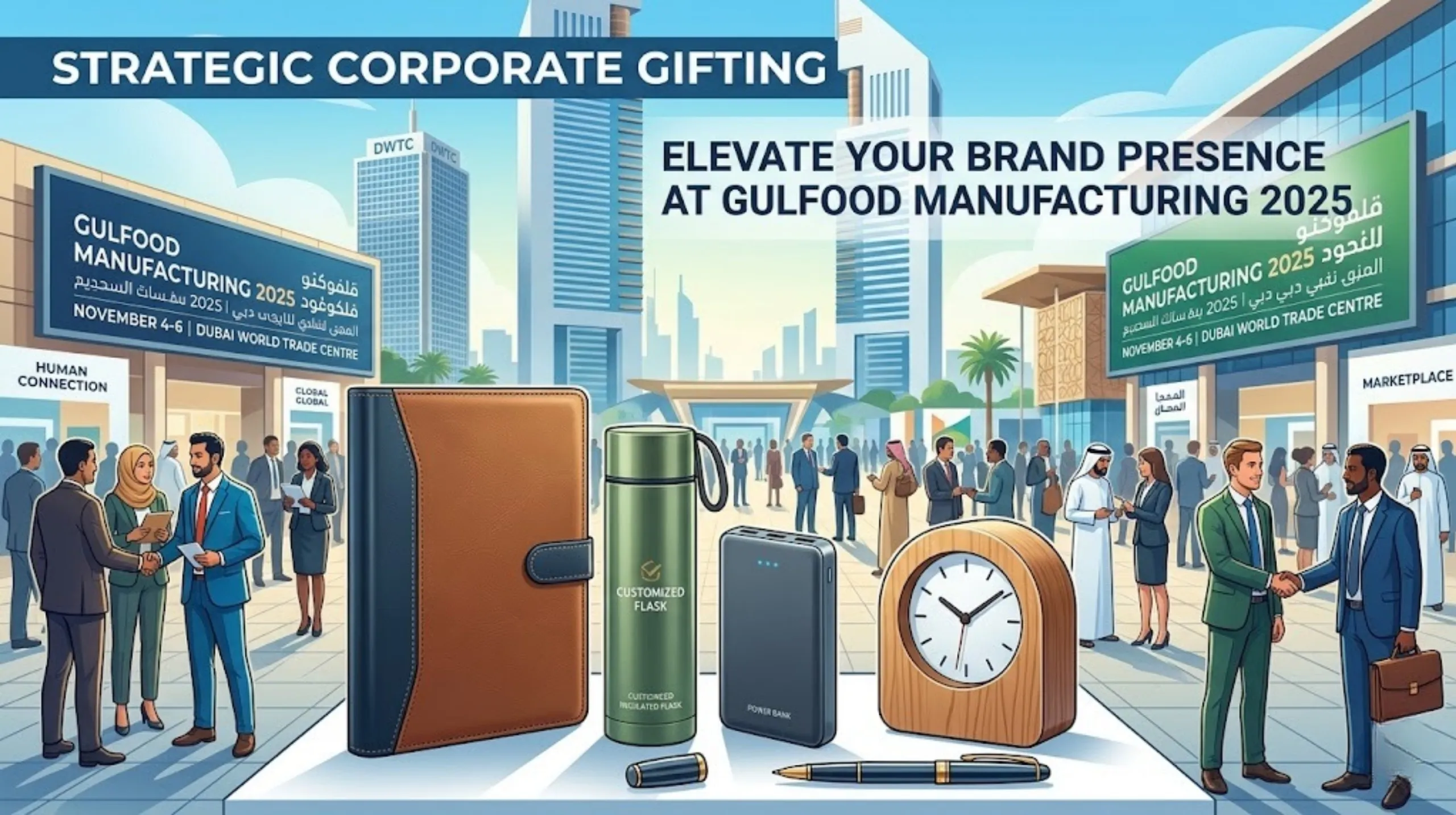 Gulfood Manufacturing with Elegant Corporate Gifts from Sabriya Solutions